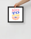 Black / 10″×10″