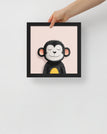 Black / 10″×10″