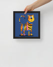 Black / 10″×10″