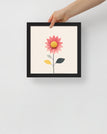 Black / 10″×10″