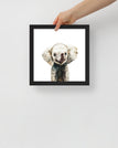 Black / 10″×10″
