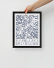 Black / 11″×14″