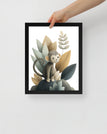 Black / 11″×14″