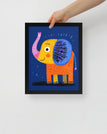 Black / 11″×14″