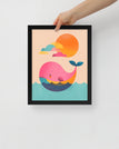 Black / 11″×14″