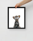 Black / 11″×14″