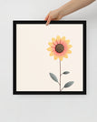 Black / 16″×16″