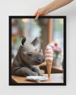 Black / 16″×20″