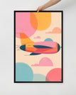 Black / 24″×36″