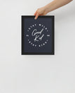 Black / 8″×10″