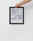 Black / 8″×10″