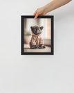 Black / 8″×10″