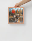 Red Oak / 10″×10″