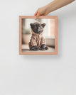 Red Oak / 10″×10″