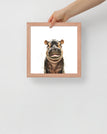 Red Oak / 10″×10″