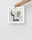 White / 10″×10″
