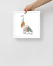 White / 10″×10″