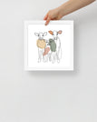 White / 10″×10″