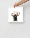 White / 10″×10″