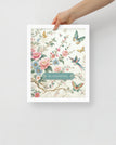 White / 11″×14″