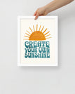 White / 11″×14″