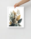 White / 11″×14″