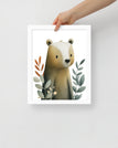 White / 11″×14″