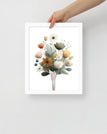 White / 11″×14″