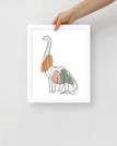 White / 11″×14″