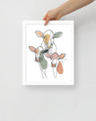 White / 11″×14″