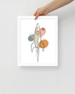 White / 11″×14″