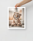 White / 11″×14″