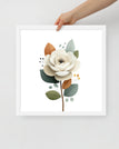 White / 16″×16″