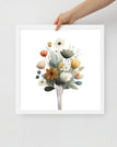 White / 16″×16″