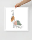 White / 16″×16″