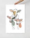 White / 24″×36″