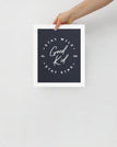 White / 8″×10″