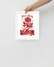 White / 8″×10″