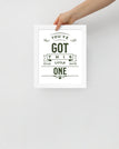 White / 8″×10″