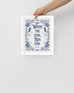 White / 8″×10″