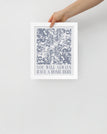 White / 8″×10″