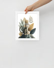 White / 8″×10″