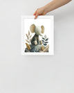 White / 8″×10″