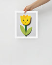 White / 8″×10″