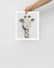 White / 8″×10″