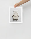 White / 8″×10″