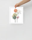 White / 8″×10″