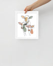 White / 8″×10″