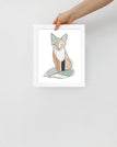 White / 8″×10″