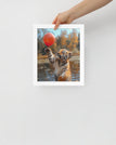 White / 8″×10″